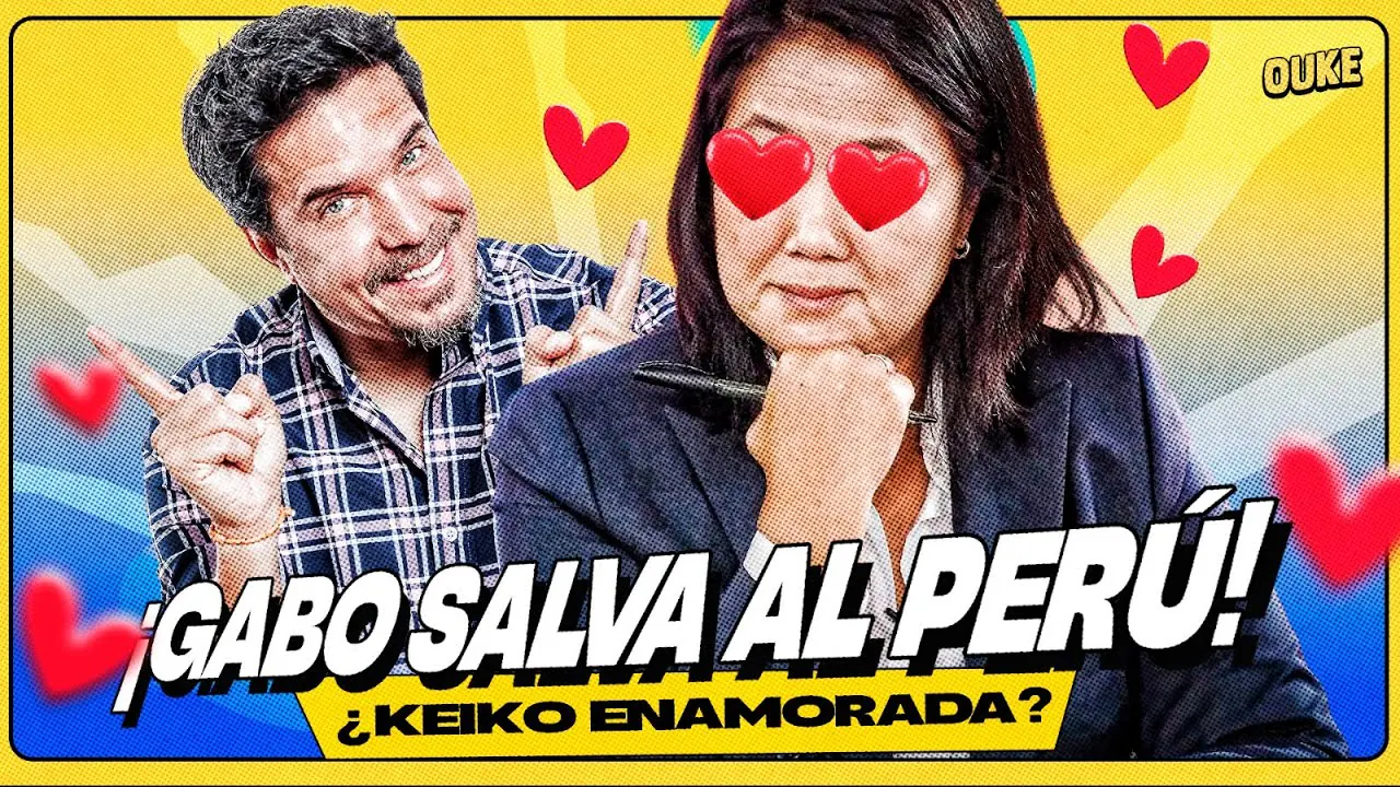 Reproducir: GABRIEL CALVO ES EL “CRUSH” DE KEIKO FUJIMORI 💖😍 | OUKE 🟡
