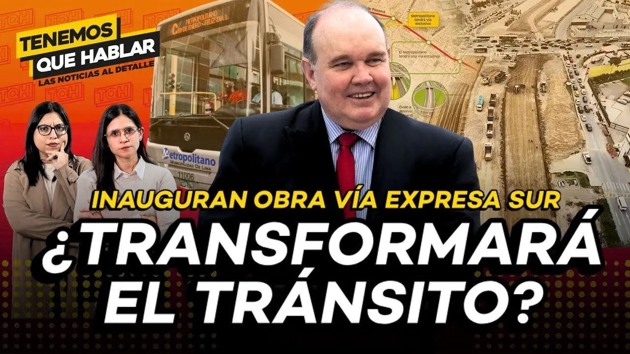 Reproducir: 🔴 Inauguran Vía Expresa Sur: Municipalidad de Lima responde sobre estado de la obra | TQH EN VIVO