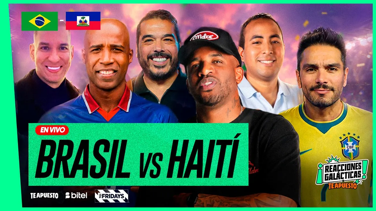 Reproducir: BRASIL VS HAITÍ EN VIVO | REACCIONES A LA FIESTA DEL FÚTBOL CON FARFÁN, RAFAEL CARDOZO Y EL CUTO