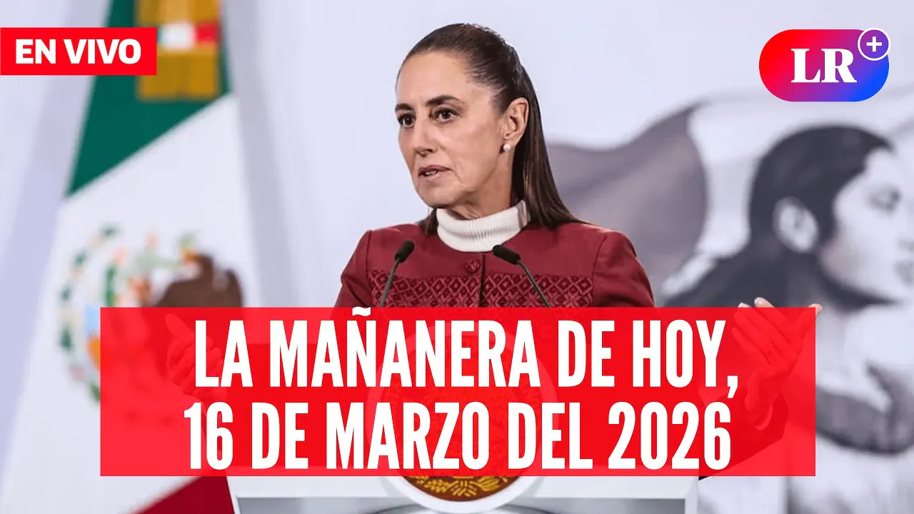 Reproducir: 🔴 Claudia Sheinbaum EN VIVO en la Mañanera de HOY, 17 de marzo de 2026 | #LR