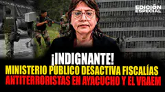 #EnVivo Ministerio Público desactiva fiscalías antiterroristas y las reemplaza por oficinas de DDHH