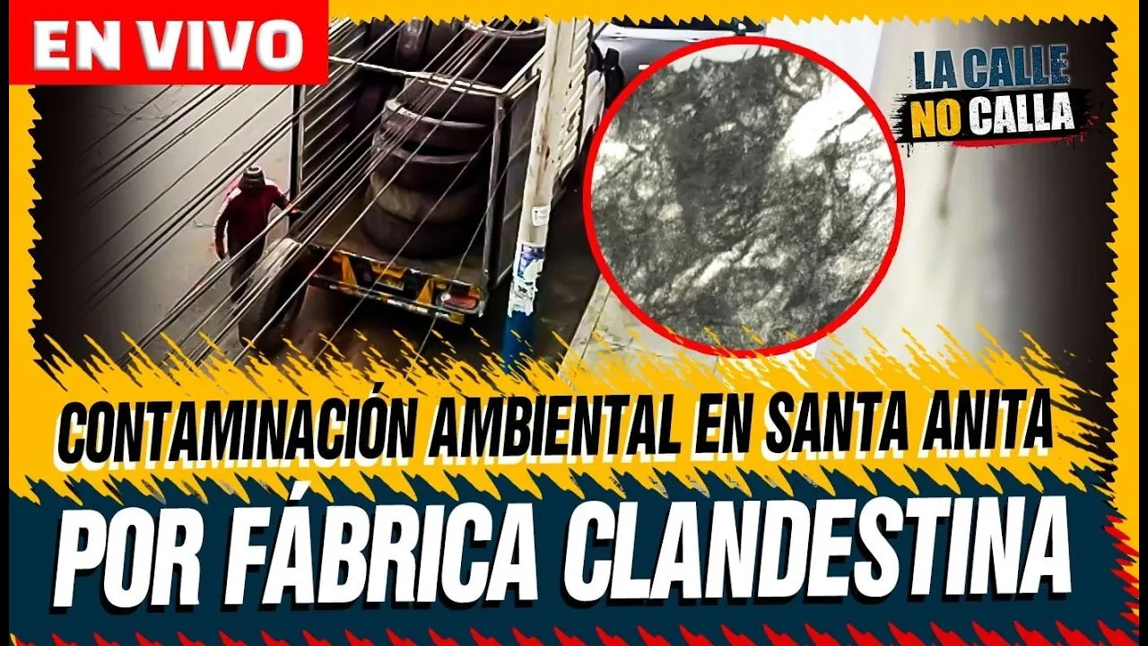 Reproducir: 🟢 VECINOS DENUNCIAN CONTAMINACIÓN POR FÁBRICA CLANDESTINA | "LA CALLE NO CALLA" POR PANAMERICANA TV