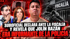 SUBOFICIAL REVELA QUE JOLÍN BAZÁN ERA INFORMANTE DE LA POLICÍA - NOTICIAS RANDOM