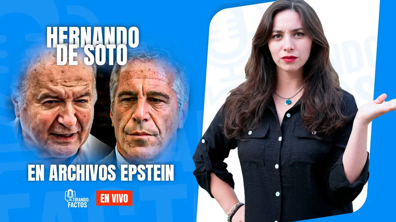 Reproducir: HERNANDO DE SOTO EN LOS ARCHIVOS DE EPSTEIN | JOHANA SAN MIGUEL CENSURADA
