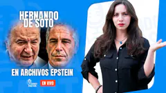 HERNANDO DE SOTO EN LOS ARCHIVOS DE EPSTEIN | JOHANA SAN MIGUEL CENSURADA