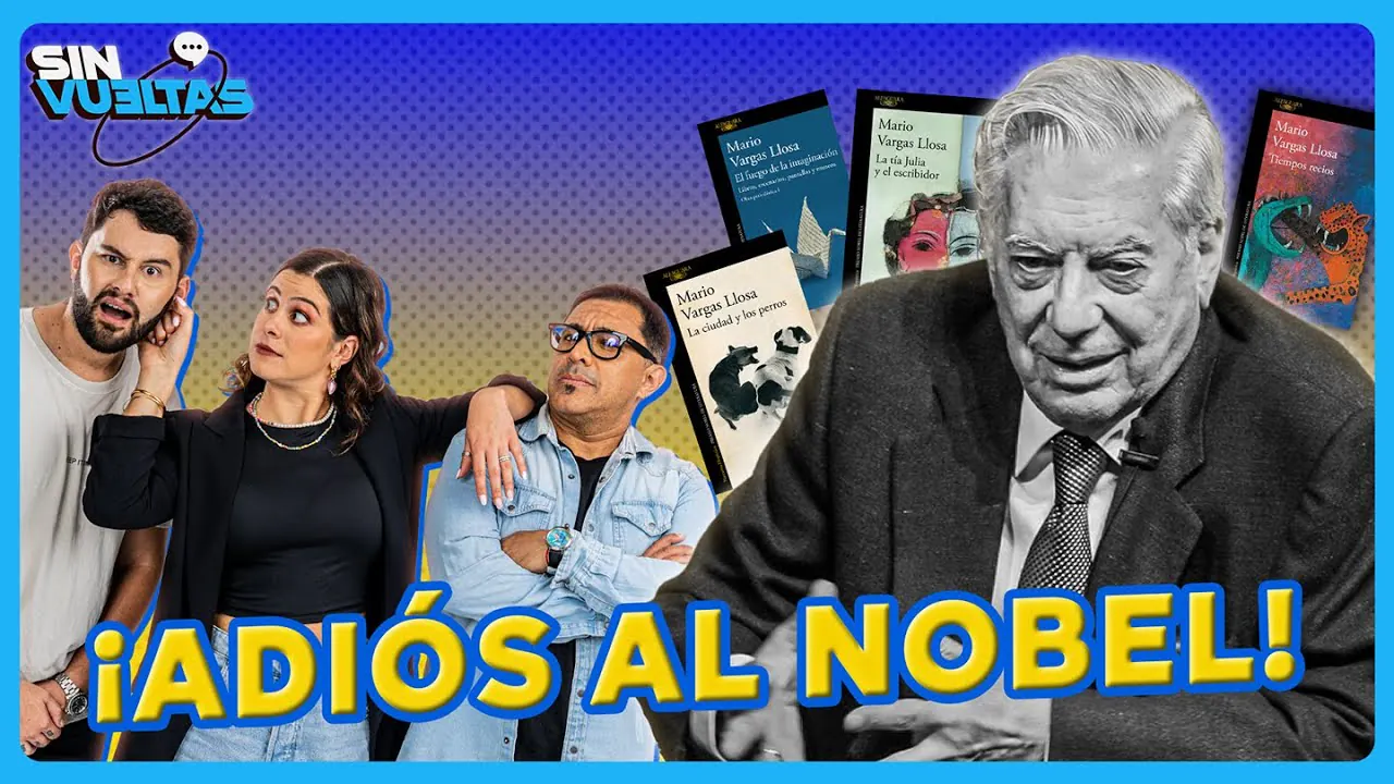 Reproducir: 🔥 #ENVIVO 📚🎙️ DESPEDIMOS AL NOBEL PERUANO #SinVueltas