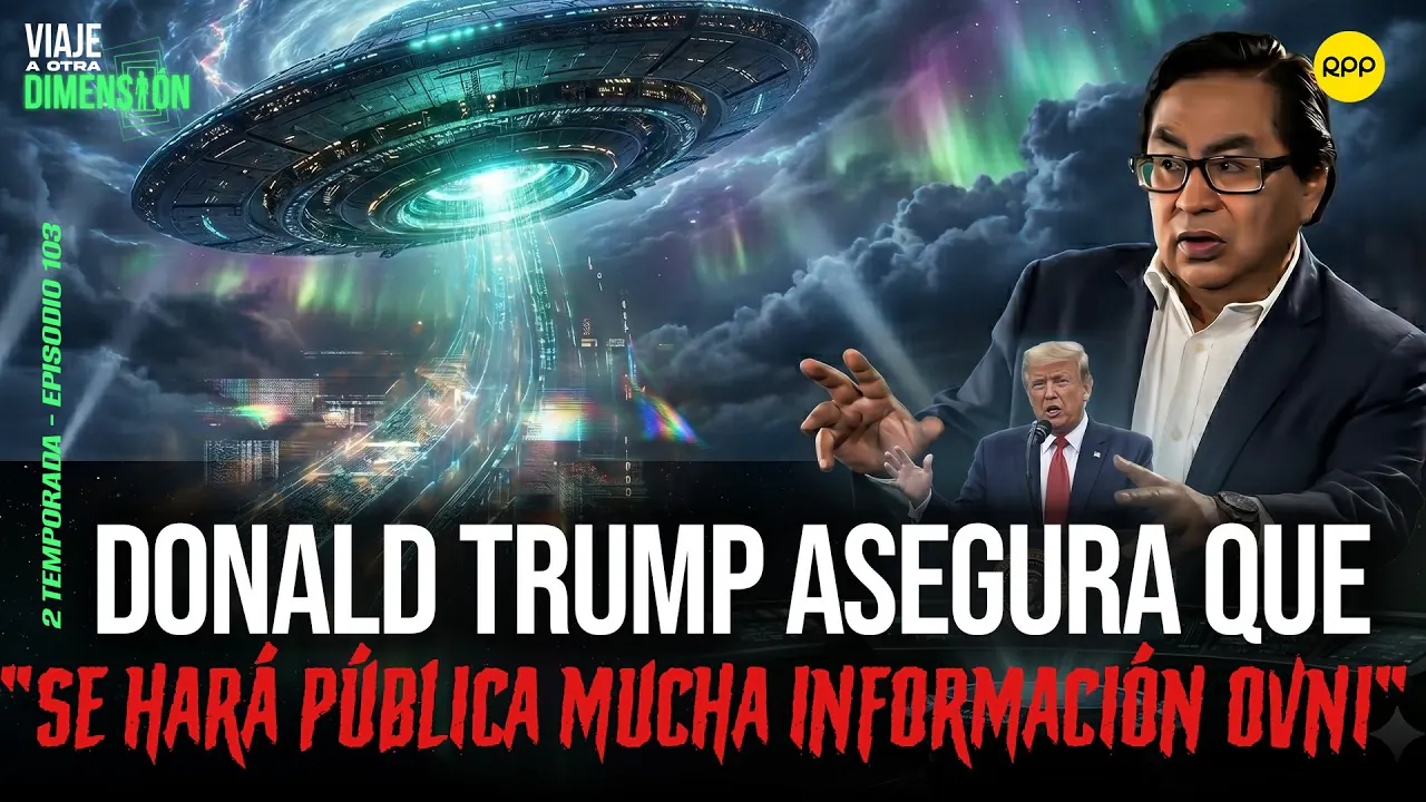 Reproducir: EN VIVO 🔴 ¡LO ASEGURA TRUMP! "SE HARÁ PÚBLICA MUCHA INFORMACIÓN SOBRE OVNIS" #VIAJEAOTRADIMENSIÓN