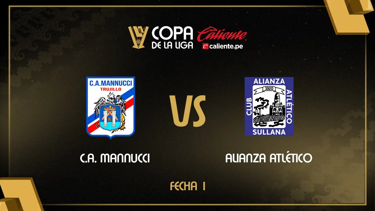 Reproducir: 🔴 EN VIVO | C.A MANNUCCI VS ALIANZA ATLÉTICO | COPA CALIENTE DE LA LIGA | FECHA 1
