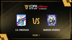 EN VIVO | C.A MANNUCCI VS ALIANZA ATLÉTICO | COPA CALIENTE DE LA LIGA | FECHA 1