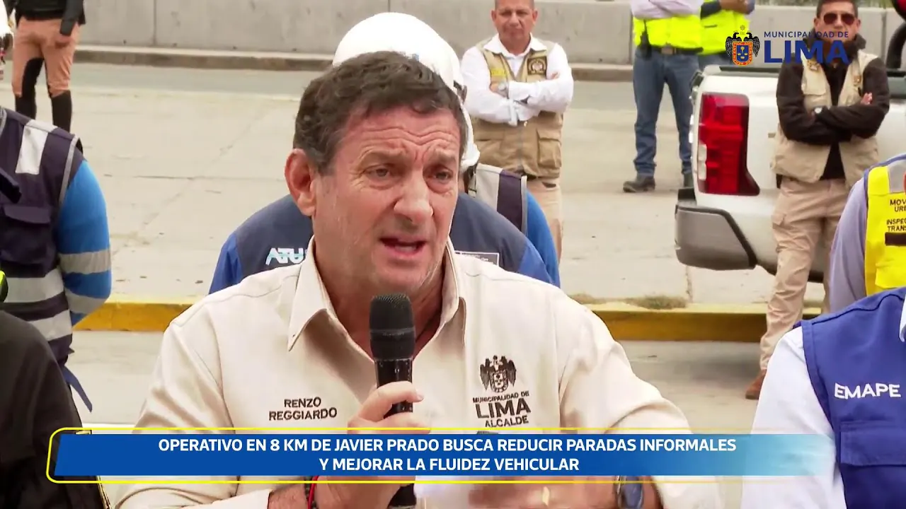 Reproducir: Operativo para mejorar la fluidez vehicular en la av. Javier Prado | 3 de setiembre