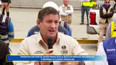 Operativo para mejorar la fluidez vehicular en la av. Javier Prado | 3 de setiembre