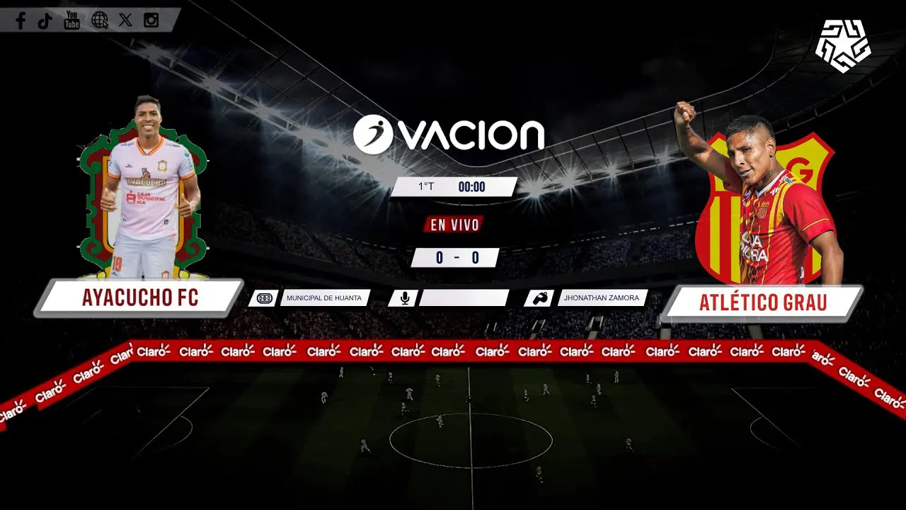 Reproducir: 🔴 #ENVIVO | LIGA 1 TE APUESTO | AYACUCHO F.C VS ATLÉTICO GRAU por RADIO OVACION