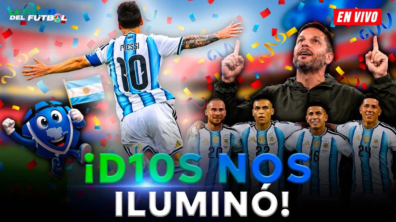 Reproducir: 🥳🇦🇷 ARGENTINA SALVA A LA CONMEBOL CON MESSI COMO MÁXIMA FIGURA | ¿COLOMBIA HARÁ LO SUYO? #LFDF