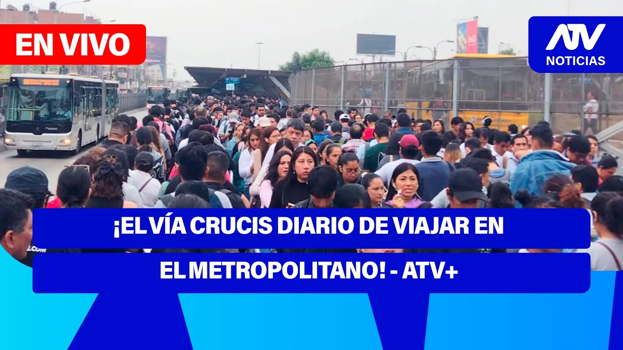 Reproducir: De 5 a 7 🎧✨ | ¡EL VÍA CRUCIS DIARIO DE VIAJAR EN EL METROPOLITANO! - ATV+
