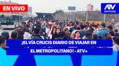 De 5 a 7 | ¡EL VÍA CRUCIS DIARIO DE VIAJAR EN EL METROPOLITANO! - ATV+