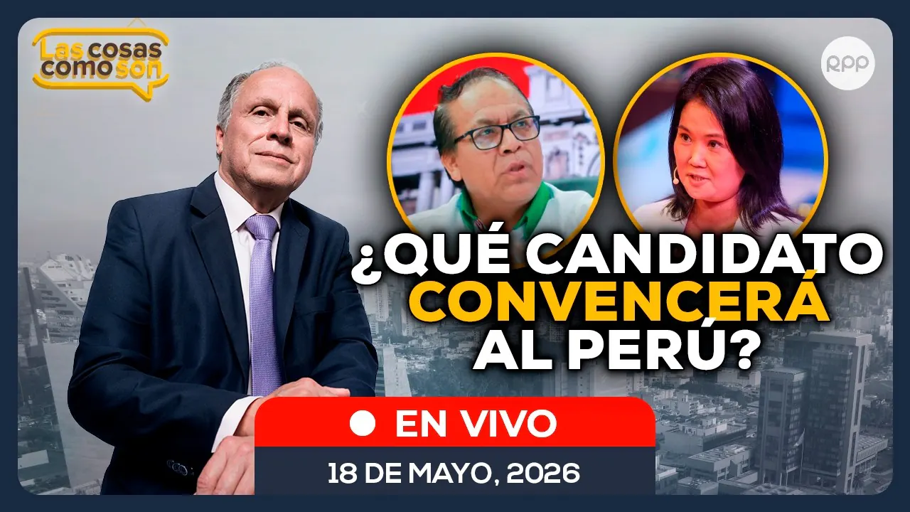 Reproducir: EN VIVO🔴 LAS COSAS COMO SON CON FERNANDO CARVALLO | RPP NOTICIAS