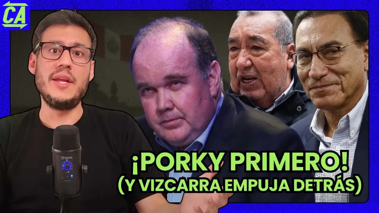 Reproducir: ¡PORKY PRIMERO! (Y VIZCARRA EMPUJA DETRÁS! -  CONTRAATAQUE 21/09