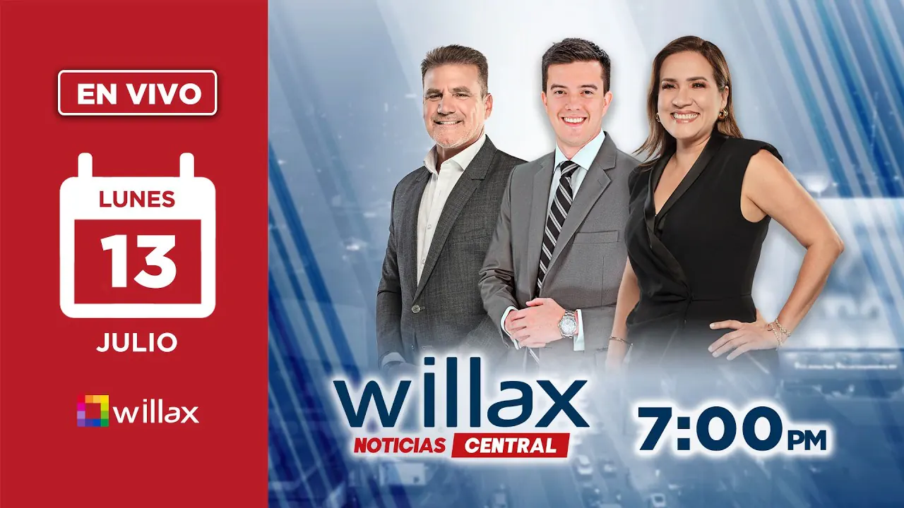 Reproducir: Willax en vivo - WILLAX NOTICIAS - 13/07/2026 | Willax Televisión