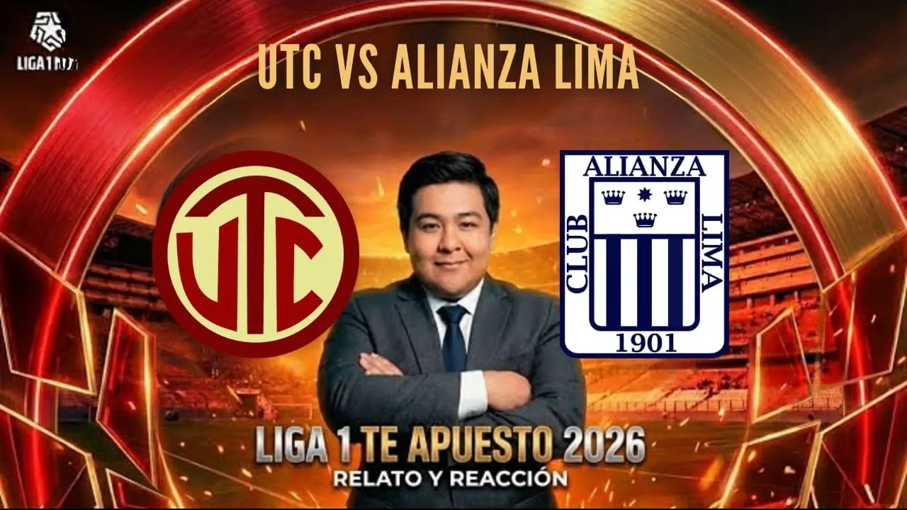 Reproducir: 🔴 ALIANZA LIMA VS UTC - TORNEO APERTURA FECHA 5 - LIGA 1 2026 | DAMMBRO OFFICIAL