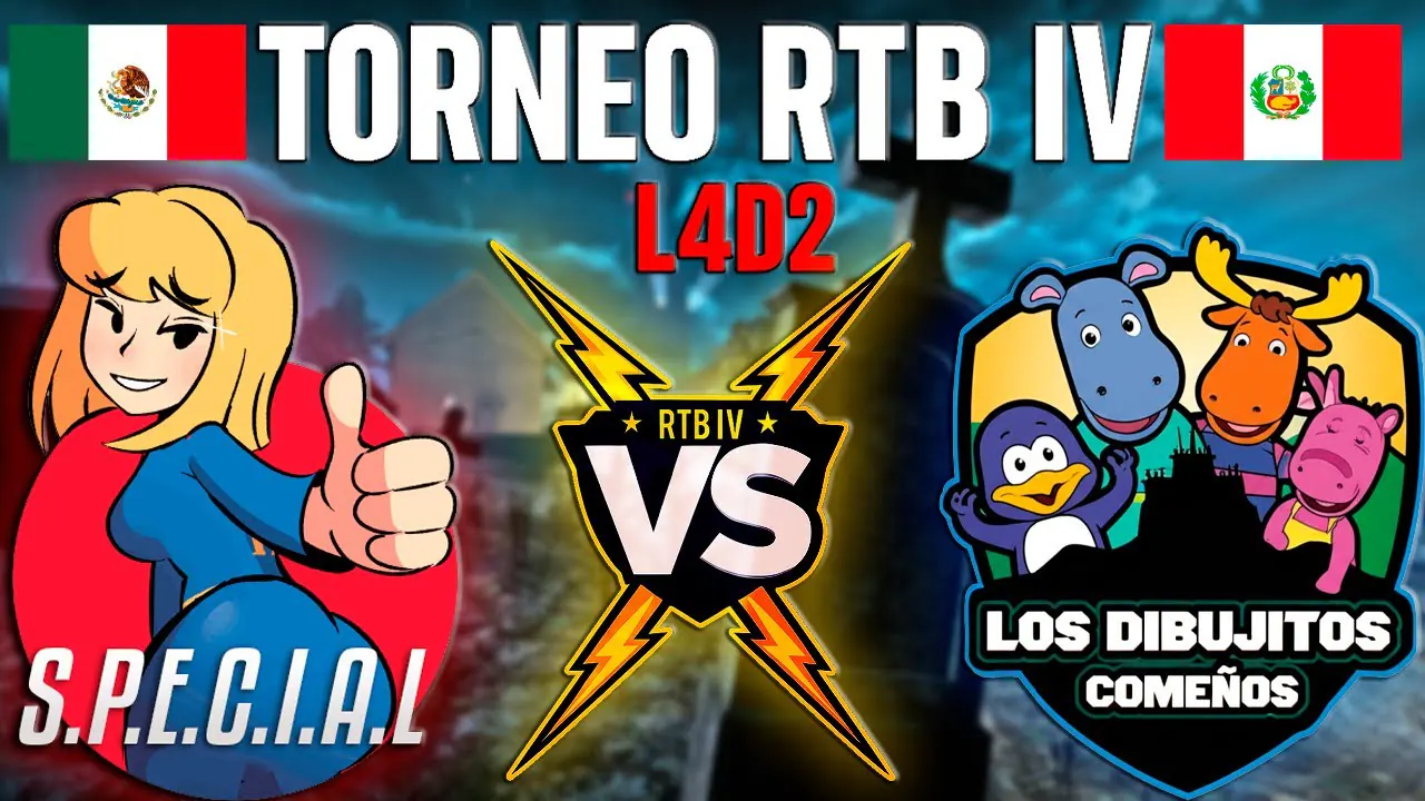 Reproducir: TORNEO RTB IV | Los Especiales VS Los Dibujitos Comeños| MX/CL VS Perú | RONDA 1