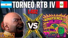 TORNEO RTB IV LEFT 4 DEAD 2 | No Hay Sencillo Hijito VS Tapia | Perú/México VS Argentina/PE |