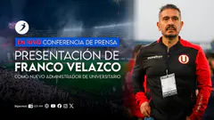 #ENVIVO | PRESENTACIÓN DE FRANCO VELAZCO COMO ADMINISTRADOR DE UNIVERSITARIO