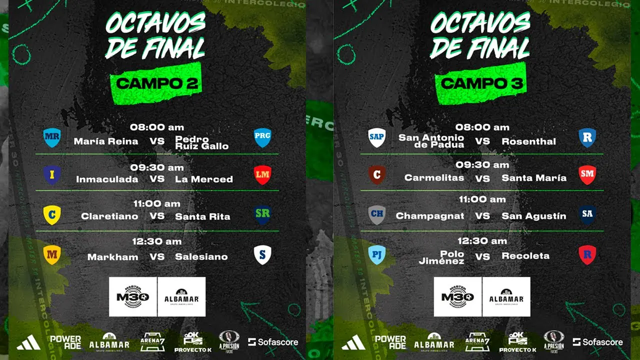 Reproducir: ⚽ Fútbol ¡EN VIVO! - SEÑAL MULTIVISTA 📺 MASTER 30 INTERCOLEGIOS