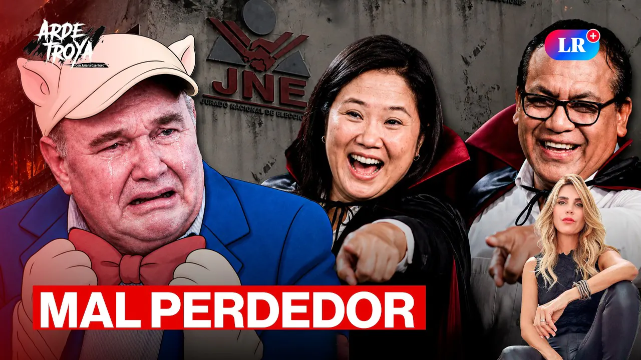 Reproducir: LÓPEZ ALIAGA RECHAZA AUDITORÍA DE JNE Y CAL DENUNCIA PERSECUCIÓN CONTRA DELIA ESPINOZA | ARDE TROYA