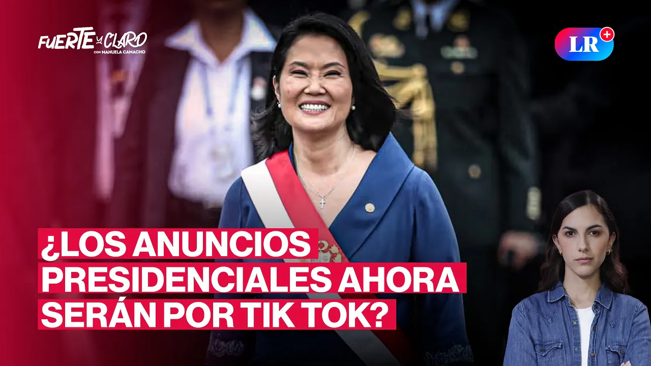 Reproducir: KEIKO, SUS PROMESAS EN TIKTOK Y LOS LIBROS DEL ESTADO | FUERTE Y CLARO CON MANUELA CAMACHO
