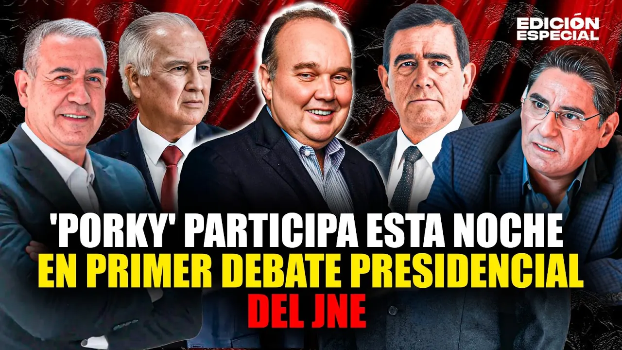 Reproducir: #EnVivo Rafael López Aliaga en primer debate presidencial del JNE