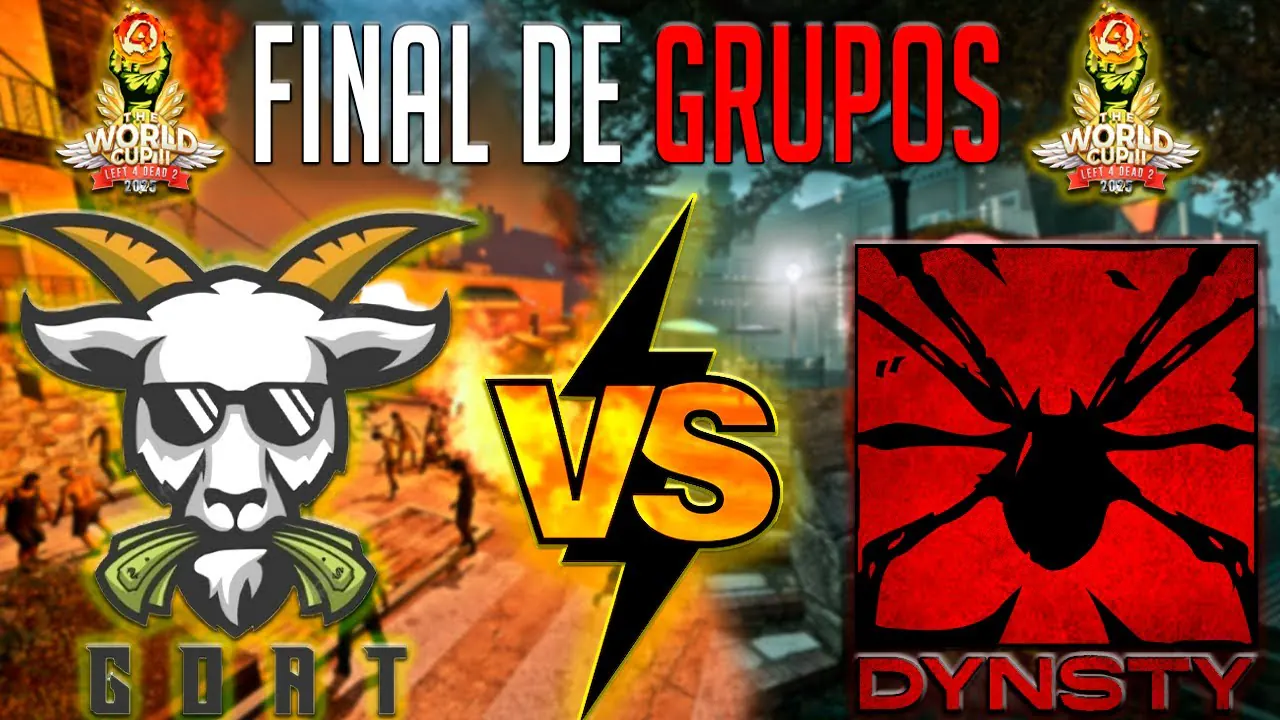 Reproducir: FINAL DE GRUPOS | MUNDIAL L4D2 | GOAT VS DYNSTY | MX/PE VS PERÚ |