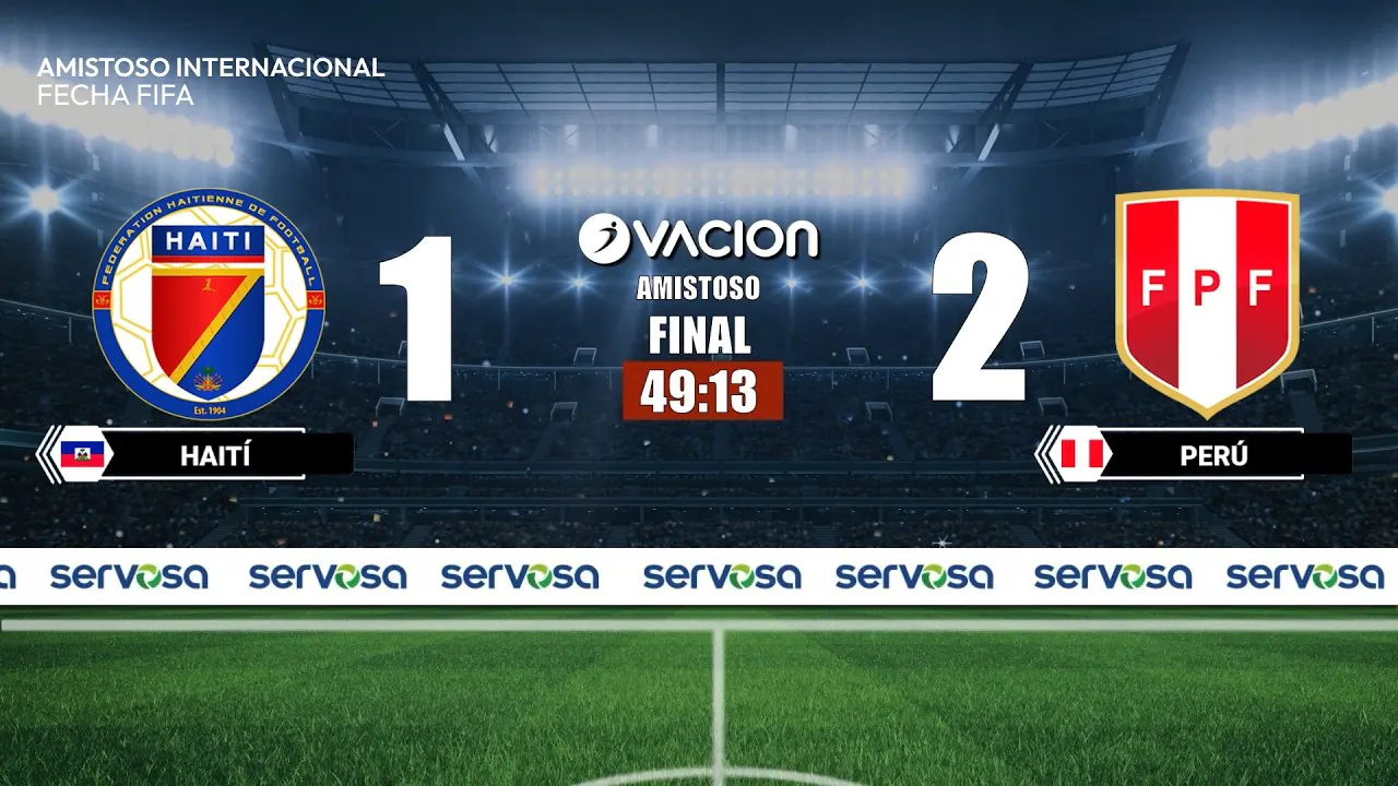Reproducir: Haití vs Perú por RADIO OVACION 🔴 #ENVIVO | AMISTOSO INTERNACIONAL