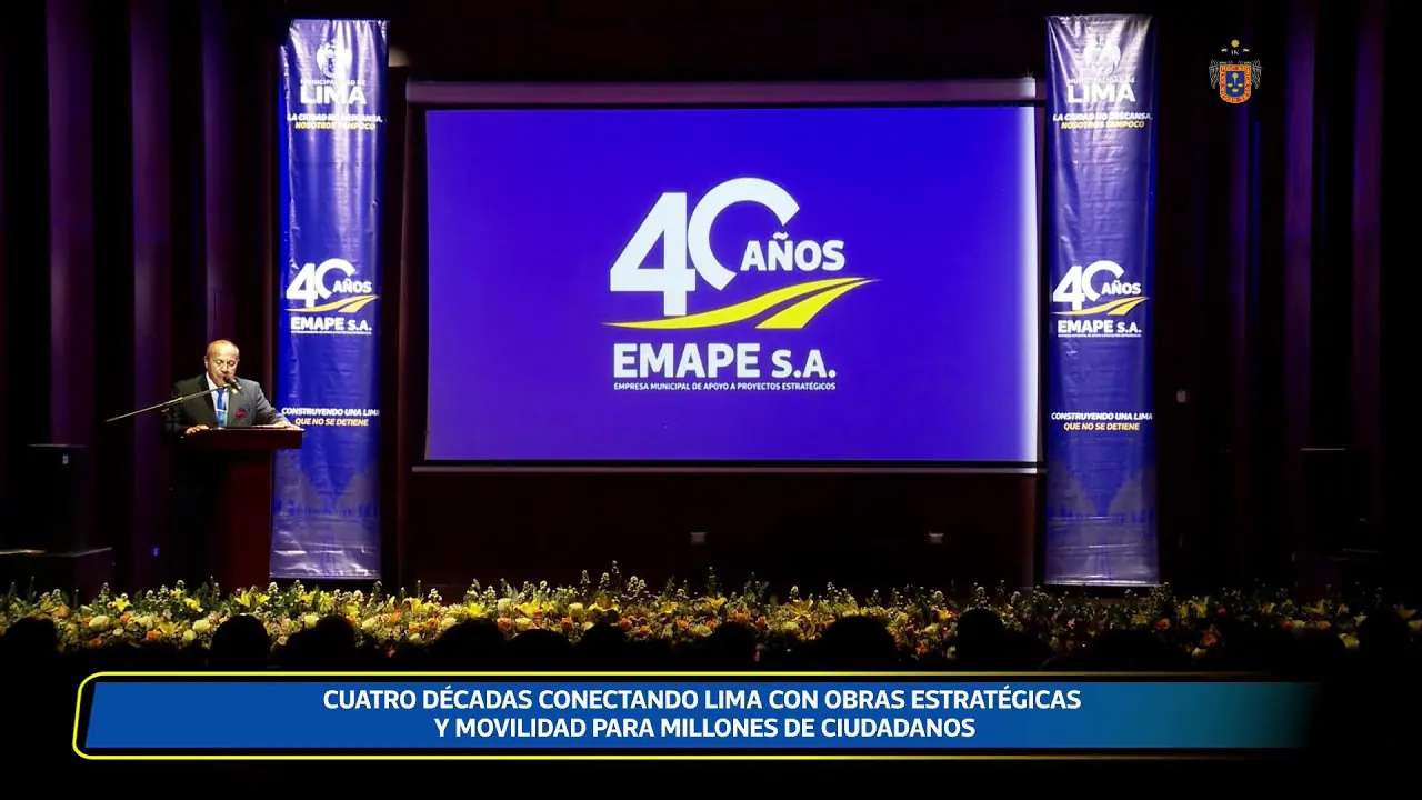 Reproducir: 40 años de Emape al servicio de Lima l 07 de Agosto