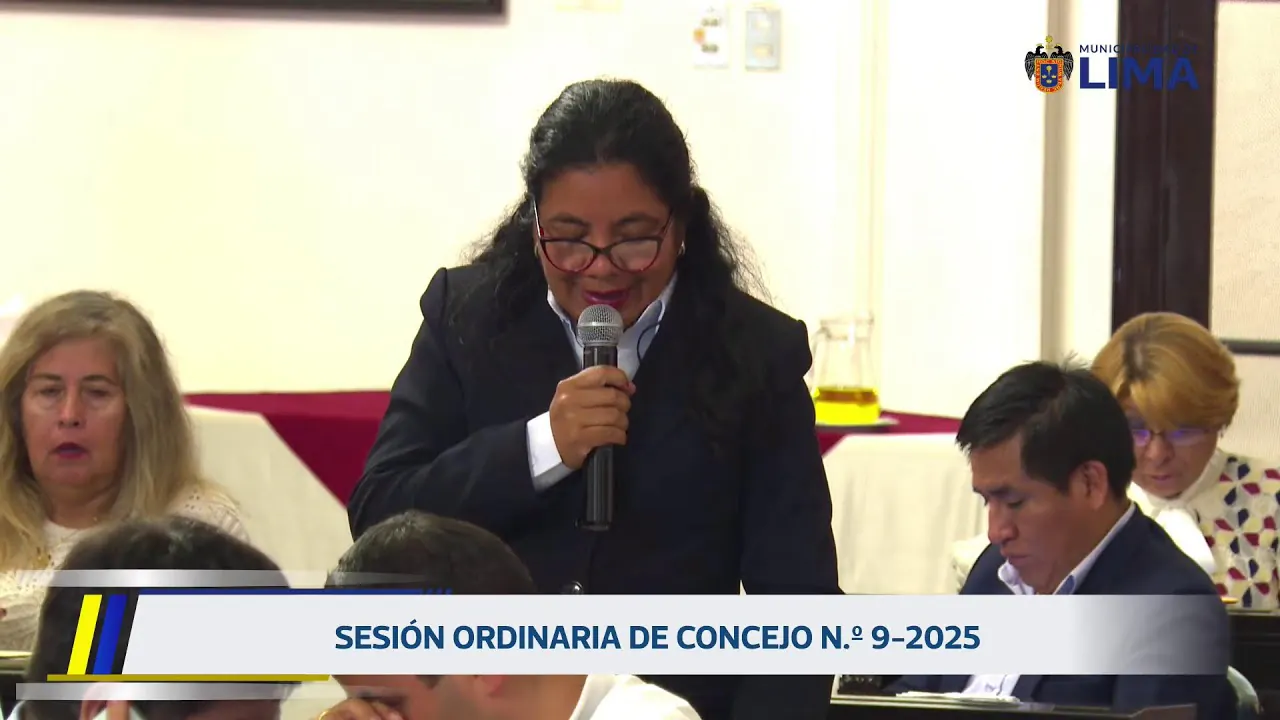 Reproducir: SESIÓN ORDINARIA DE CONCEJO N.º 9-2025 | 15 de mayo.