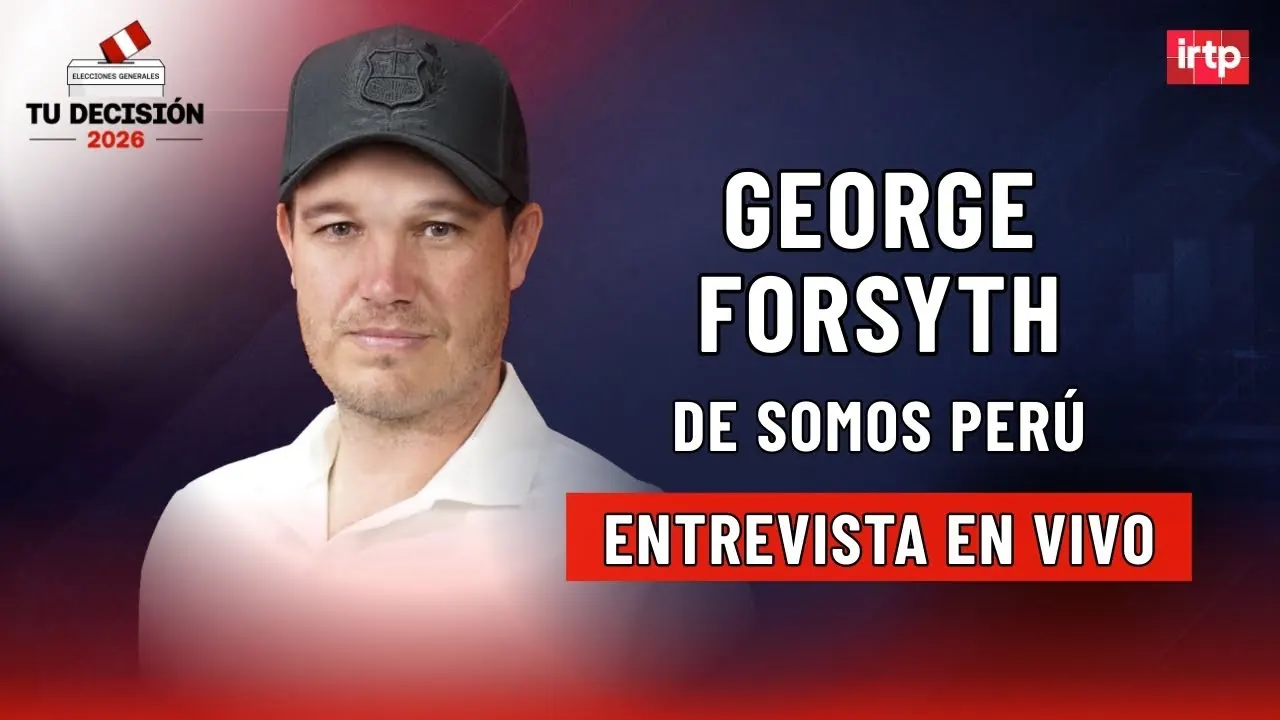 Reproducir: Entrevista a George Forsyth de Somos Perú | "Tu decisión 2026" por TVPerú Noticias EN VIVO