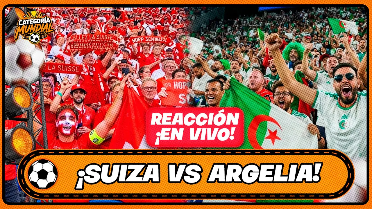 Reproducir: 🔴 REACCIÓN EN VIVO: SUIZA CONTRA ARGELIA | PORTUGAL DE RONALDO ELIMINA A CROACIA | CATEGORÍA MUNDIAL