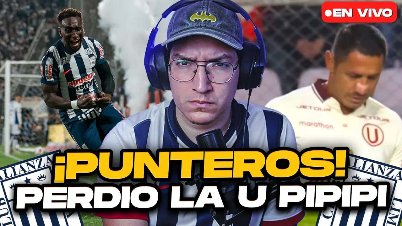 Reproducir: ¡ALIANZA LIMA PUNTERO! | PERDIÓ LA U PIPIPI