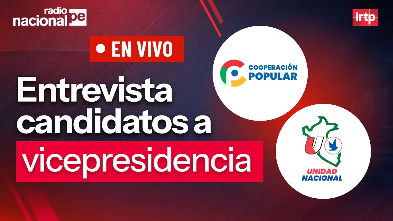 Reproducir: Candidatos a la vicepresidencia: Cooperación Popular y Unidad Nacional | "Tu decisión 2026"