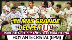 UNIVERSITARIO CUMPLE 102 AÑOS DE GLORIA ETERNA I EL POLACO MAÑANERO