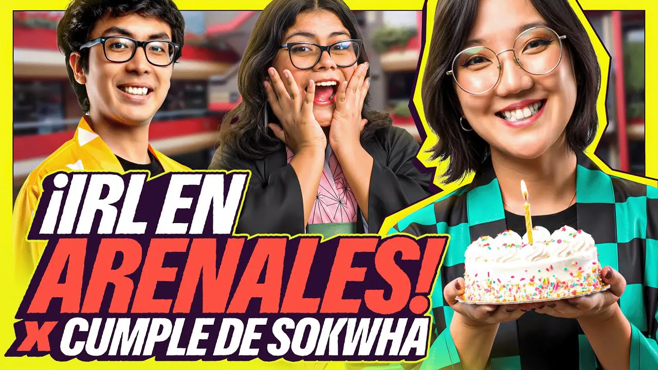 Reproducir: IRL en ARENALES | SOKWHA, SHARIEL y GALA en ARENALES | FELIZ CUMPLEAÑOS SOKWHA | GOOD GEEKS