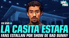 FANS ESTALLAN CONTRA BAD BUNNY POR "LA CASITA" | UNO MÁS #ENVIVO