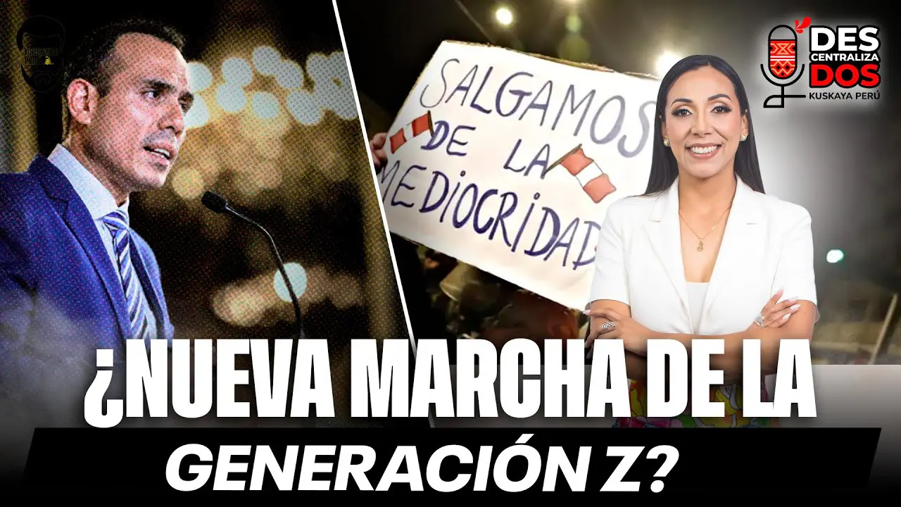 Reproducir: ¿NUEVA MARCHAR DE LA GENERACIÓN Z? 🤔 | DESCENTRALIZADOS CON STEFANY LIZÁRRAGA