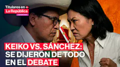 KEIKO le dijo ‘poco hombre’ a SÁNCHEZ y este responde: “El Perú sabe la HISTORIA” | #tlr