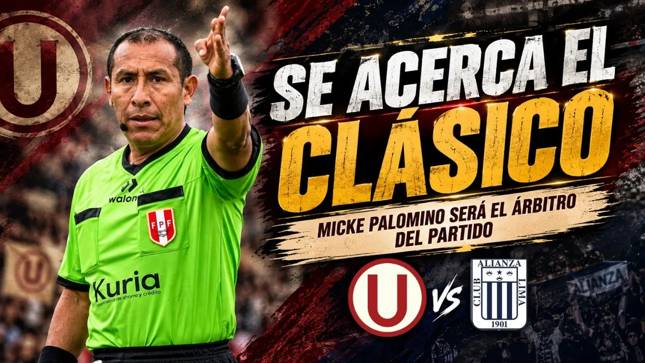 Reproducir: MICKE PALOMINO, ÁRBITRO PARA EL CLÁSICO | TIEMPO CREMA x OVACIÓN