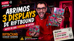 ABRIMOS 3 DISPLAYS DE RIFTBOUND | ¿GISELLE ME BOTA DE MI CASA? | LOSFURREYES EN VIVO