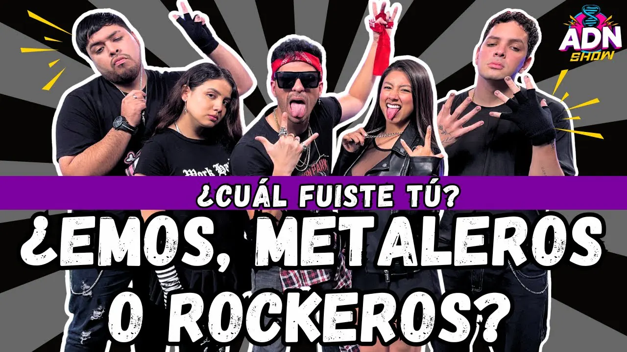 Reproducir: ¿EMOS, METALEROS O ROCKEROS?  -¿CÚAL FUISTE TÚ?