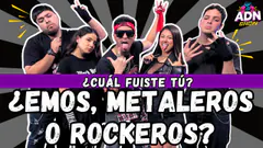 ¿EMOS, METALEROS O ROCKEROS? -¿CÚAL FUISTE TÚ?