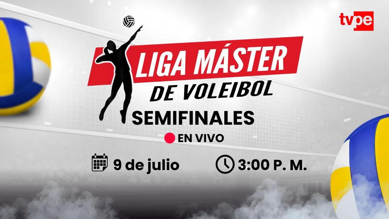 Reproducir: 🏐 Semifinales del Torneo Máster de Voleibol 2026 EN VIVO | TVPerú