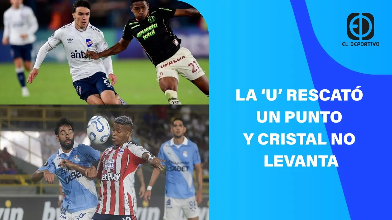 Reproducir: LA ‘U’ RESCATÓ UN PUNTO Y CRISTAL NO LEVANTA | EDD