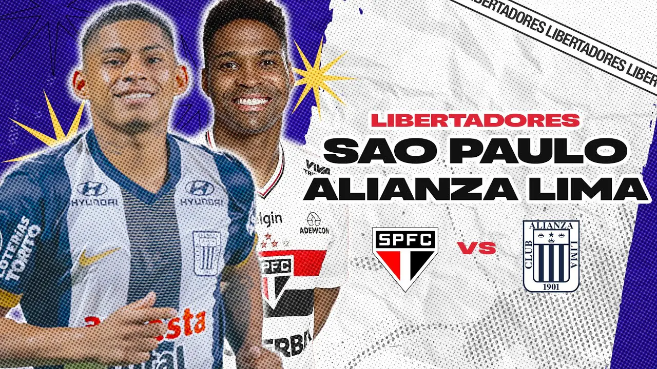Reproducir: SAO PAULO VS ALIANZA LIMA ⚽ | TRANSMISIÓN EN VIVO | COPA LIBERTADORES